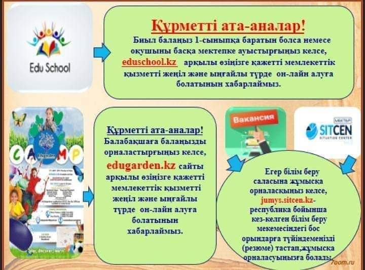 Ата-аналар назарына! Eduscool.kz