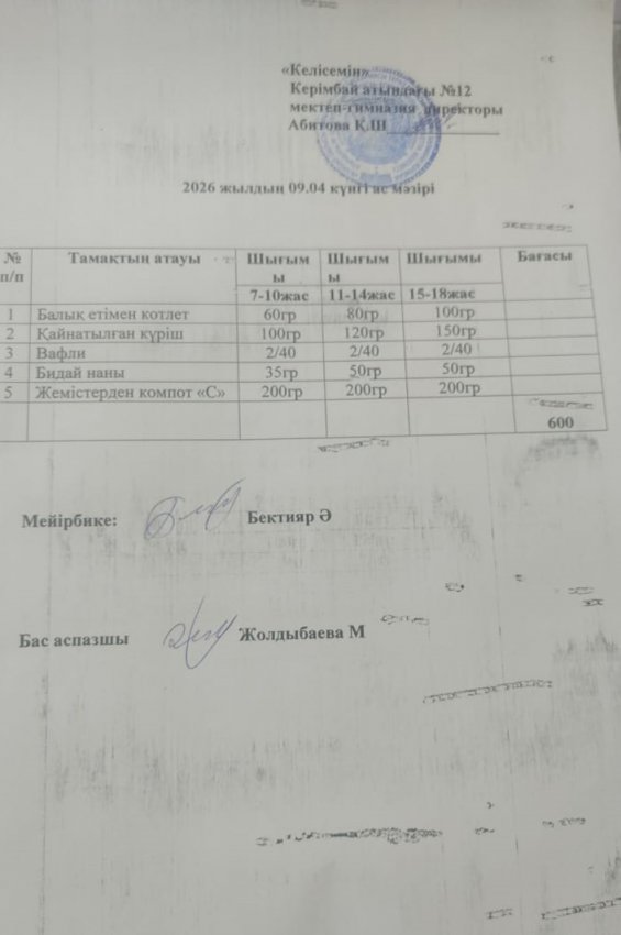 09.04.2026ж ас мәзірі